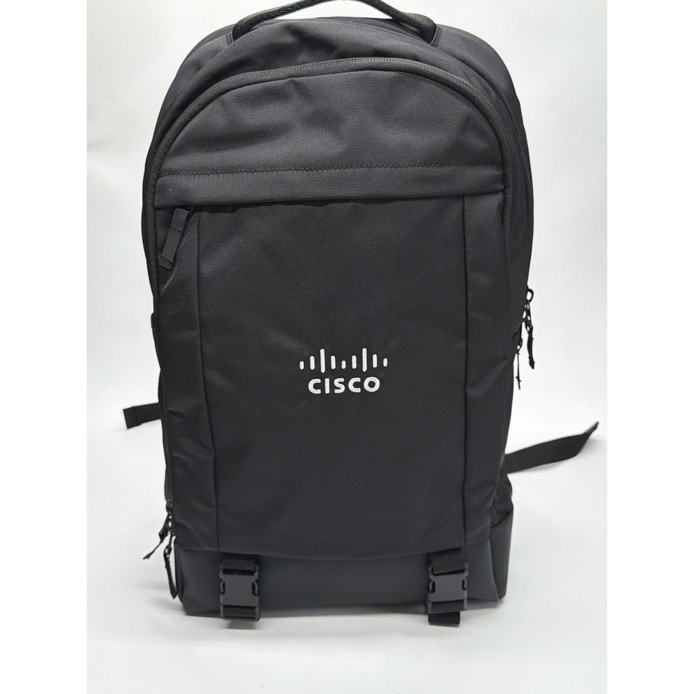 Cisco Core Commuter Backpack‎ Black Laptop Bag Tech Travel Professional 19x12